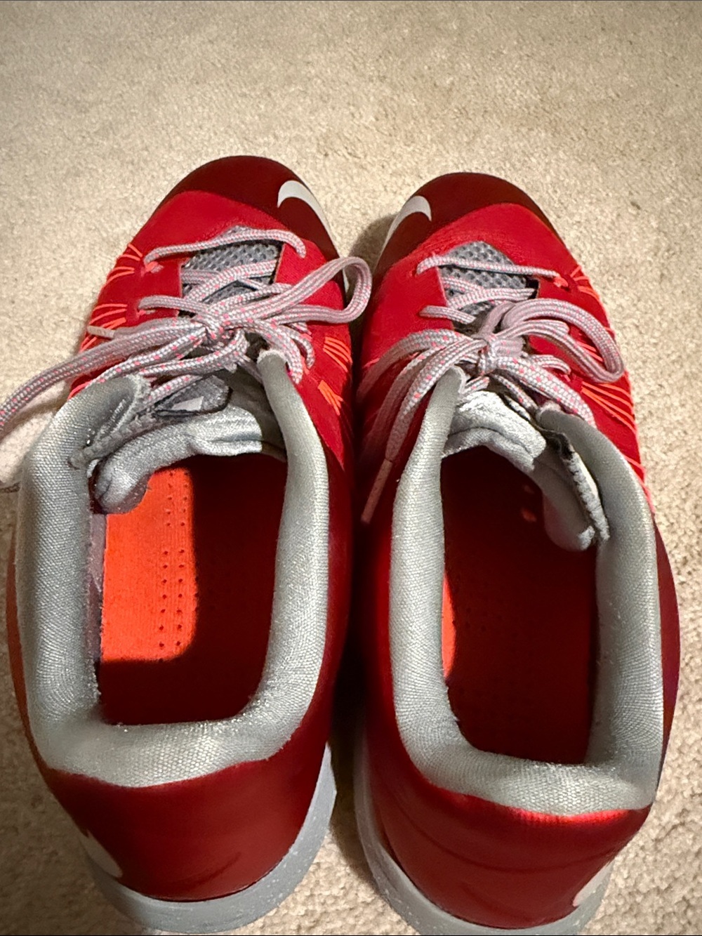 Nike Air Max LeBron 10 Low "University Red" size 13 - Picture 7 of 10